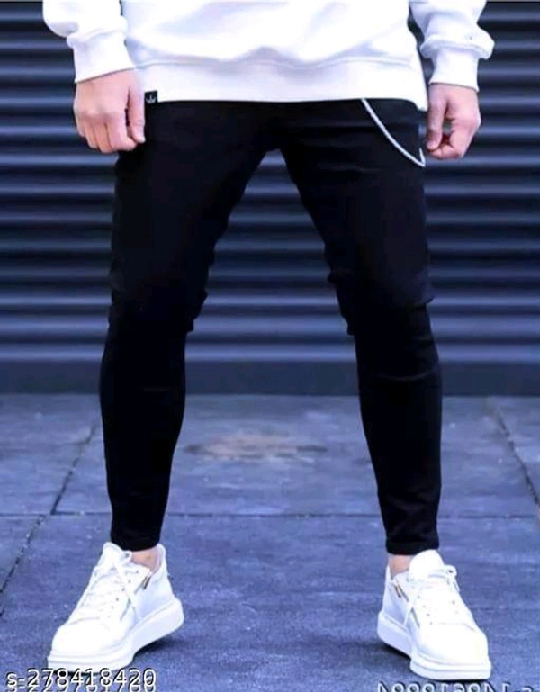 Stylish Unique Men Jeans - 30
