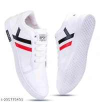 White Solid Casual Shoes For Men  - 🪙, 6