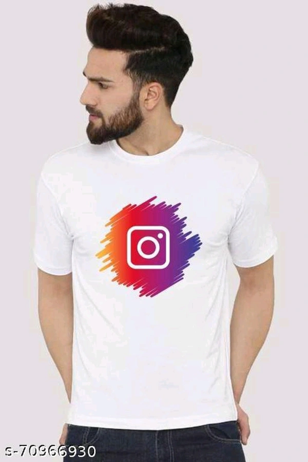 Men's Printed Tshirt - 🪙, L