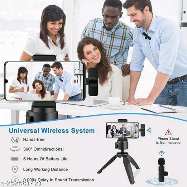 KDMOB K8 Wireless Plug and Play Type C Caller Mic Supported Android And IphoneName: KDMOB K8 Wireless Plug and Play Type C Caller Mic Supported Android And IphoneNet Quantity (N): 1Warranty Period: No WarrantyWarranty Type: Not ApplicableK8 Wireless Mic Features & Specifications :- 1) Easy to use: No hassle to clip it. This lapel mic has a clip under the mic. Just clip the mic to y - 🪙
