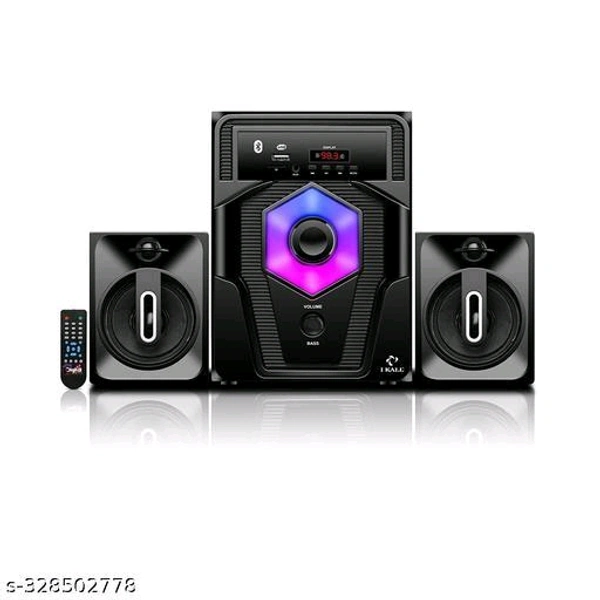 I KALL IK22 Plus Home Theater Bluetooth System (2.1, Black) - 🪙