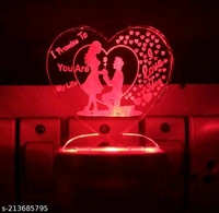 I PROMISE YOU ARE MY LIFE NIGHT LIGHTSName: I PROMISE YOU ARE MY LIFE NIGHT LIGHTSMaterial: Plastic - Red, 🪙