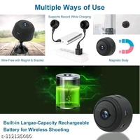 1080P Spy Wireless Magnetic Security HD Camera Built-in Rechargeable Battery - 🪙