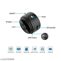 1080p HD Mini WiFi Hidden Camera Live on Mobile App Supports 64GB Indoor Outdoor - 🪙