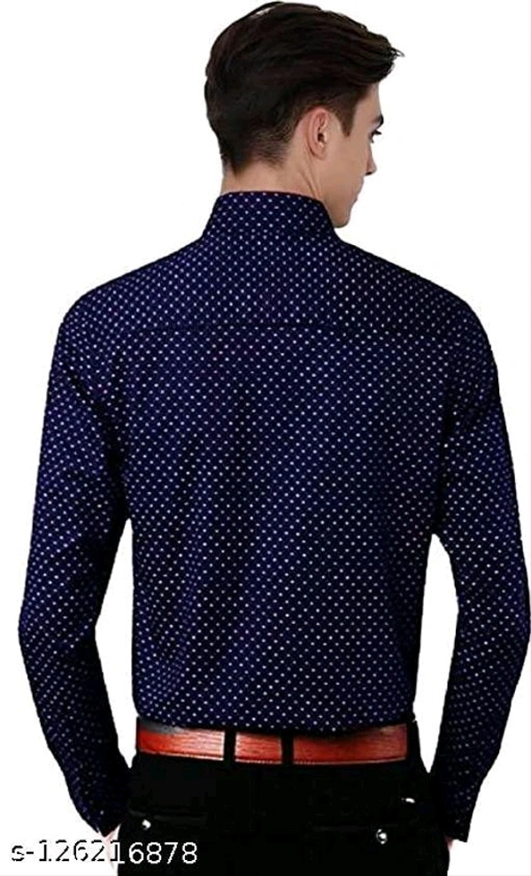 Trendy Causal Full Sleeve Shirt For Men - 🪙, S
