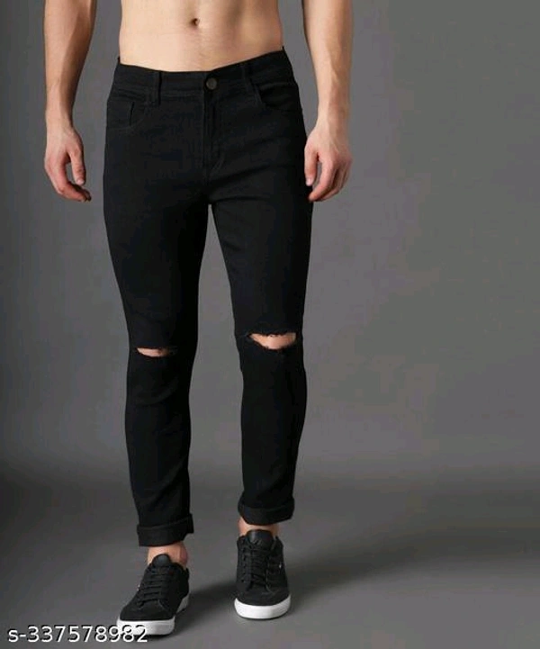 Casual Fashionista Men Jeans - 🪙, 32
