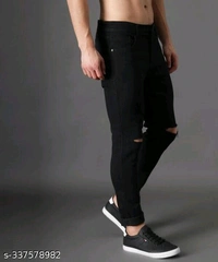 Casual Fashionista Men Jeans - 🪙, 32