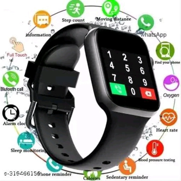 New SMART WATCH/2023 latest version T500 Full Touch Screen Bluetooth Smartwatch with Body Temperature, Heart Rate & Oxygen Monitor Compatible with All 3G/4G/5G Android & iOS/4 - 🪙