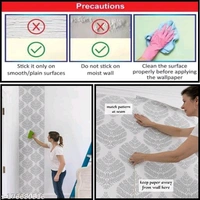 Floral Interiors Wall - Peel And Stick, Self Adhesive ,Waterproof Wall Sticker - Wallpaper For Bedoom,Living Room,Kitchen,Office - 16 Inch by 90 Inch - 🪙