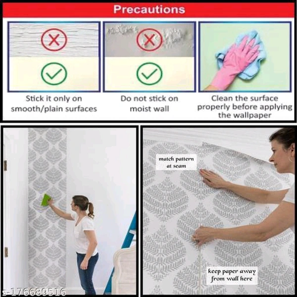 Floral Interiors Wall - Peel And Stick, Self Adhesive ,Waterproof Wall Sticker - Wallpaper For Bedoom,Living Room,Kitchen,Office - 16 Inch by 90 Inch - 🪙