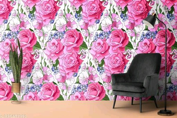 RK DECOR Wallpaper for Livingroom Bedroom Home Office Gym Wall Decor (Size 40x250 Cm) Design90 - 🪙