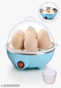 Egg Boiler Electric Automatic Off 7 Egg Poacher for Steaming, Cooking, Frying and Boiling,