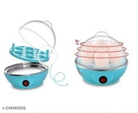 Egg Boiler Electric Automatic Off 7 Egg Poacher for Steaming, Cooking, Frying and Boiling,
