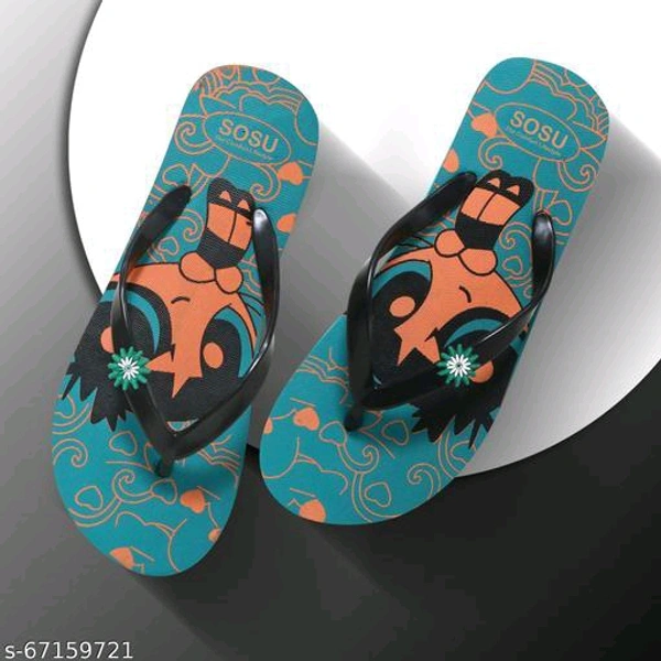 SOSU Multicolor Printed Flip Flop For Women - Pack of 6Name: SOSU Multicolor Printed Flip Flop For Women - Pack of 6Material: EVA - 8