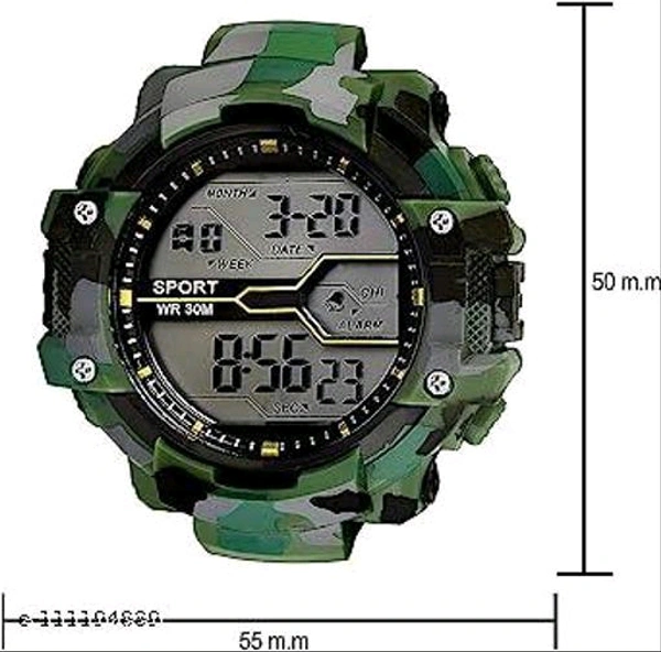 Digital Sports Watch for Mens Kids Sports Watch for Boys - Military Army Watch for Men