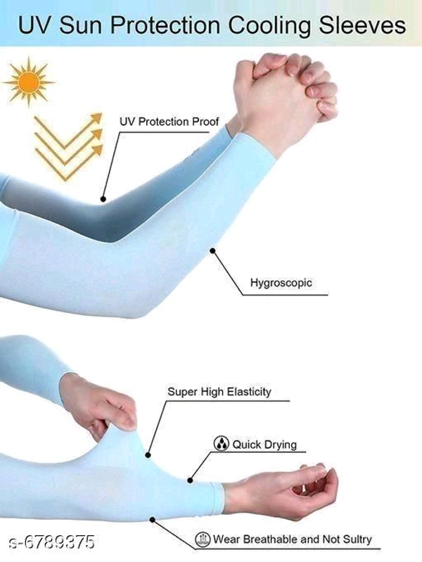 Elegant Fancy Unisex Scarves Arm Sleeves - Ice Cold