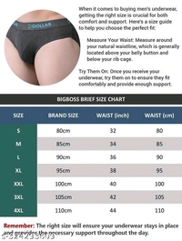 Dollar Bigboss Men's Assorted Pack of 6 Cotton Brief - 4XL