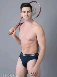 Dollar Bigboss Men's Assorted Pack of 3 Cotton Brief - XXL