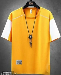 Stylish Polyester Multicoloured Colourblocked T-shirt For Men Pack Of 3 - M