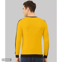 Trendy Stylish Cotton Blend Printed Round Neck Tee - XL