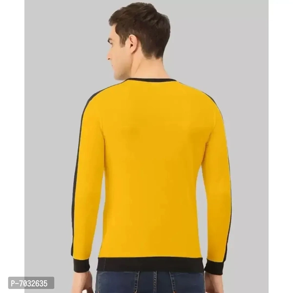 Trendy Stylish Cotton Blend Printed Round Neck Tee - XL