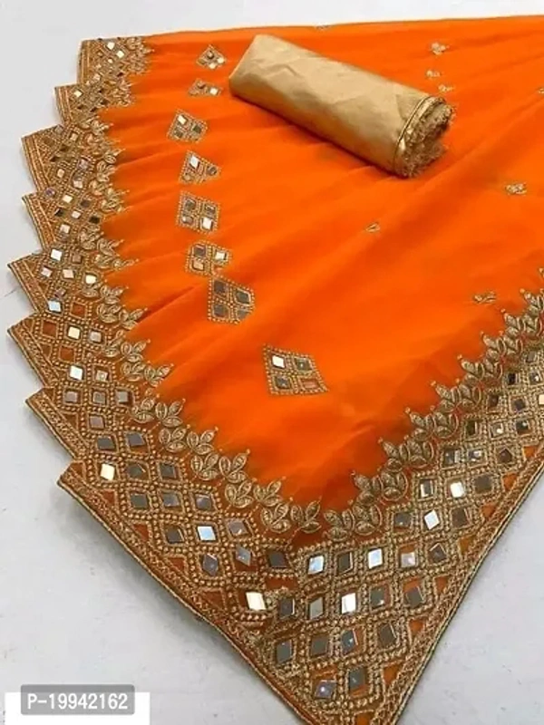 Embroider sarees - Free Size