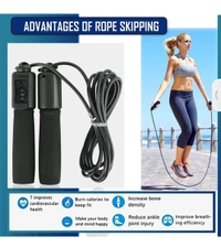 Jumping Rope with Comfortable Foam Grip