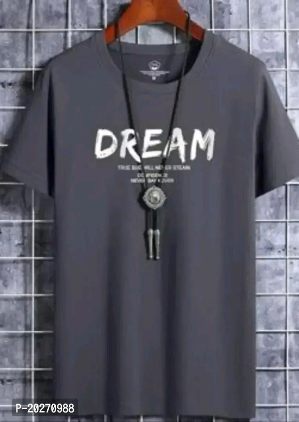 Mens Regular Fit Lycra T-Shirt - M
