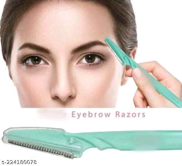 Women's Razor, Face Shaver, and Hair Trimmer for Smooth Hair Removal - Female Shaving with Gentle Care, Body Grooming, and Precise Eyebrow Trimming - High-Quality Blades Included! Pack Of 3 - ₹129