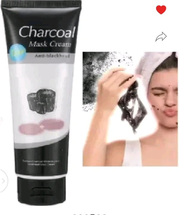 HUZURLU CHARCOAL PEEL OFF MASK Face Wash (260 ml) - 100mg.