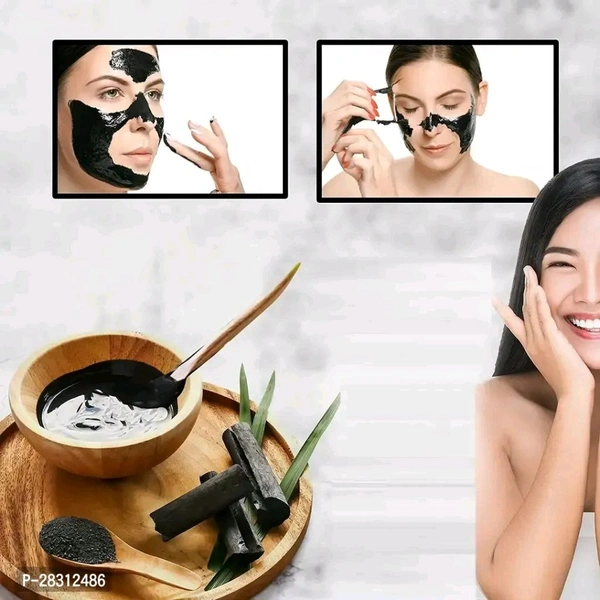 HUZURLU CHARCOAL PEEL OFF MASK Face Wash (260 ml) - 100mg.