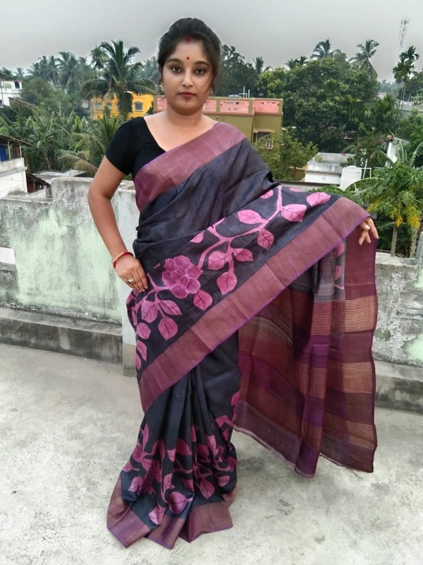 Pure Murshidabad Tussar Handloom 1