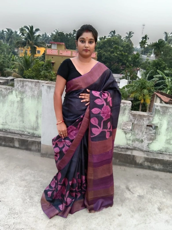 Pure Murshidabad Tussar Handloom 1