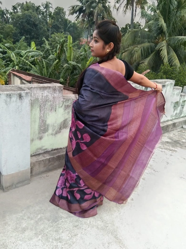 Pure Murshidabad Tussar Handloom 1