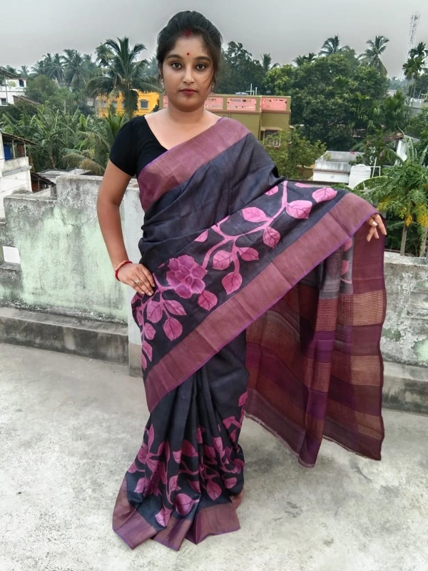 Pure Murshidabad Tussar Handloom 1