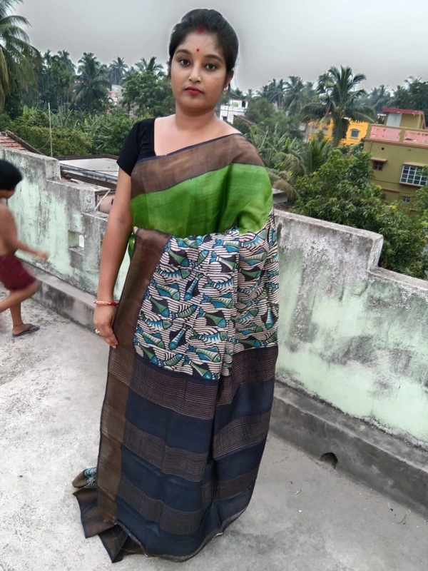 Pure Murshidabad Silk Handloom 15
