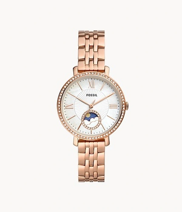 Fossil Carlie Sun Moon for Female - Pastel Pink