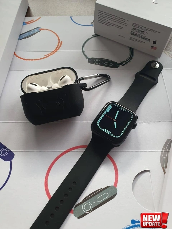 Series 8 + Airpods Pro - Black