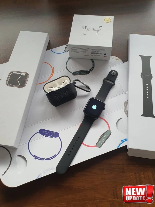 Series 8 + Airpods Pro - Black