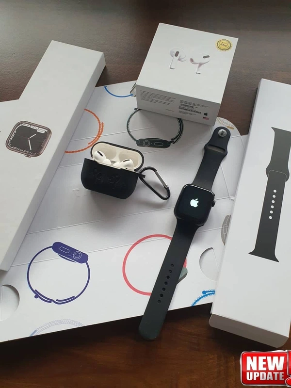 Series 8 + Airpods Pro - Black