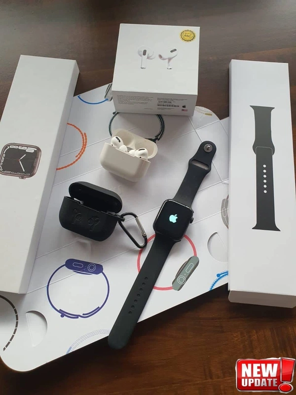 Series 8 + Airpods Pro - Black