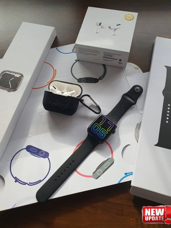 Series 8 + Airpods Pro - Black