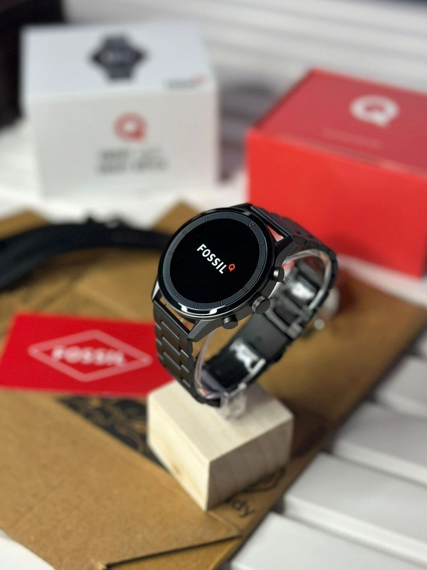 Fossil Q Founder Gen 2 AMOLED Display Edition  - Silver
