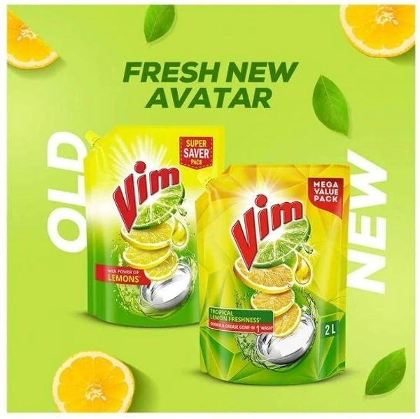 VIM Vim Lemon Dishwash Liquid 2 L