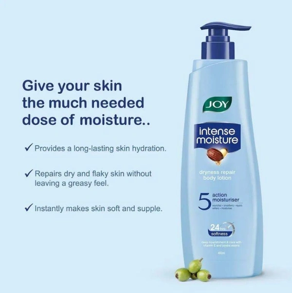 Joy Intense Moisture Dryness Repair Body Lotion 400ml (Buy 1 Get 1 Free)