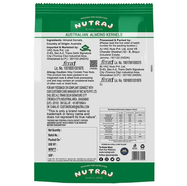 Nutraj Australian Almond Kernels 500 g