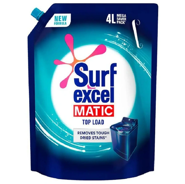 Surf Excel Matic Top Load Liquid Detergent 4 L