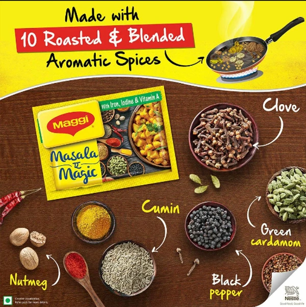Maggi Masala Ae Magic 6 g (Pack of 12)