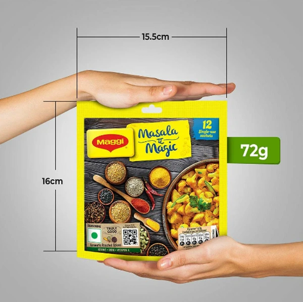 Maggi Masala Ae Magic 6 g (Pack of 12)