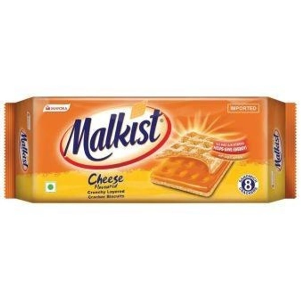 Mayora Malkist Cheese Flavoured Cracker Biscuits 144 g
